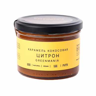 Кокосовая карамель "Цитрон" GreenMania